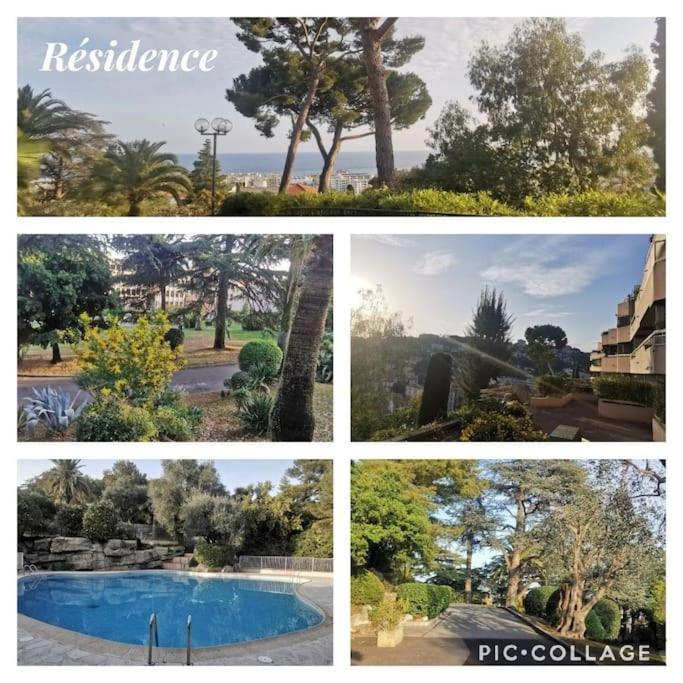 Appartement Nice Centre Vue Mer Avec Piscine Pour Famille, Couple D'Amis Pas De Groupes De Jeunes Autorises Экстерьер фото